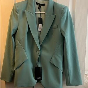 White House Black Market Women's Teal Blazer